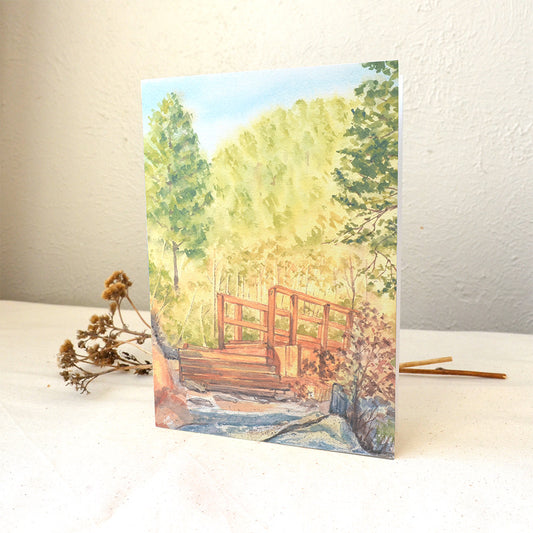 Seven Bridges | Greeting Card