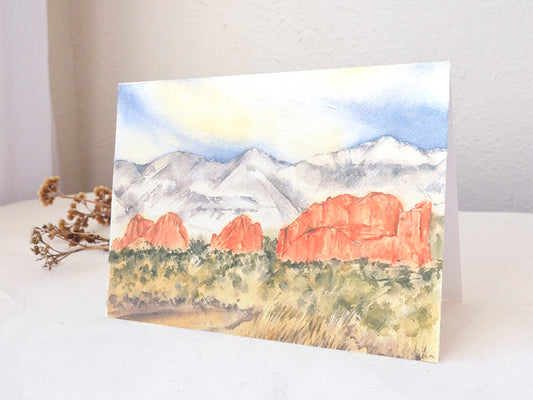 Garden of the Gods | Greeting Card
