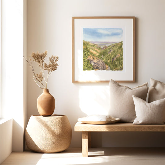 North Cheyenne Canyon | Colorado Springs | Art Print