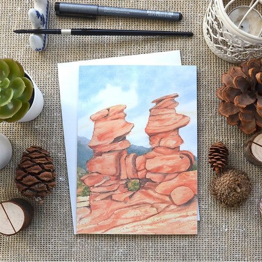 Colorado Springs Landscape 04 | Mixed Greeting Card of 4