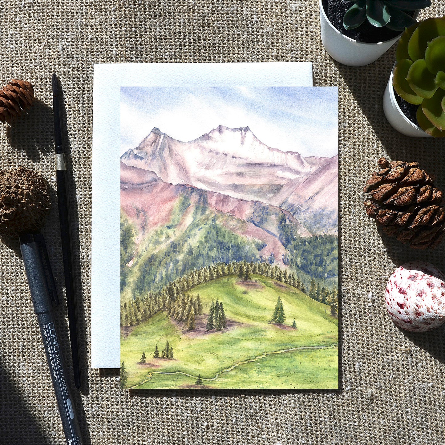 Snowmass Mountain | Colorado 14ners | Greeting Card