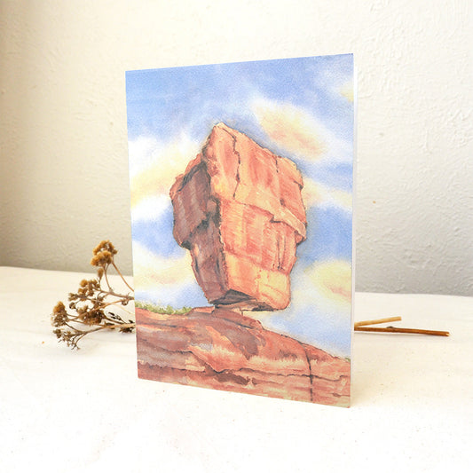 Balanced Rock | Greeting Card Greeting Card