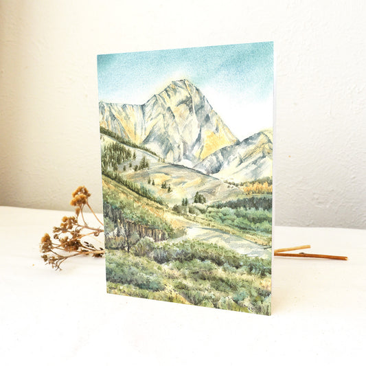 Capitol Peak | Colorado 14ners | Greeting Card