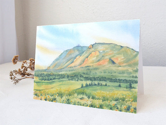 Cheyenne Mountain | Greeting Card Greeting Card