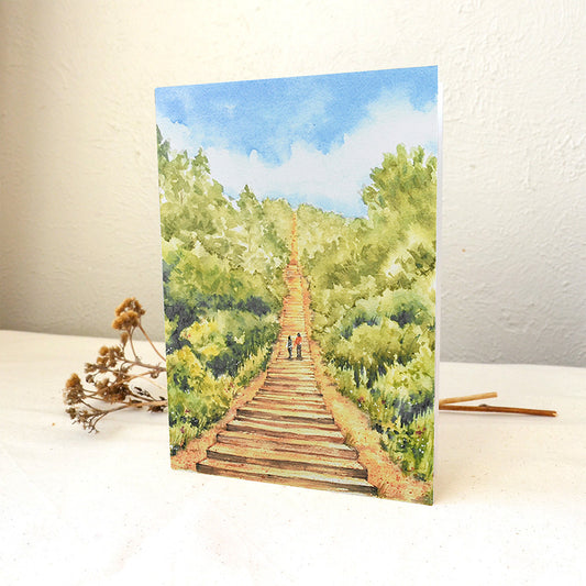 Manitou Incline | Greeting Card