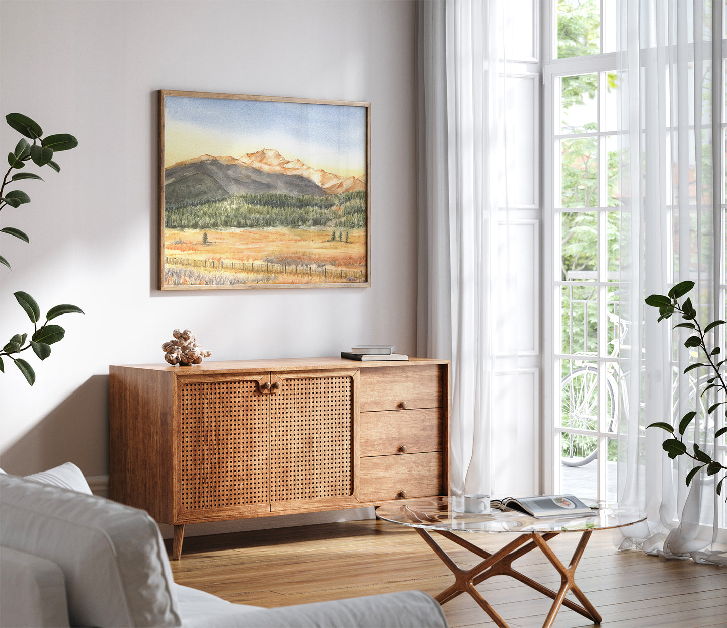 Longs Peak Art Print | Colorado Fourteeners