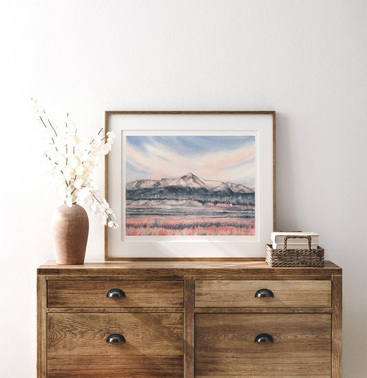 Mount Elbert Art Print | Colorado Fourteeners