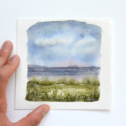 Ocean in the Springs | 5"x 5" Original