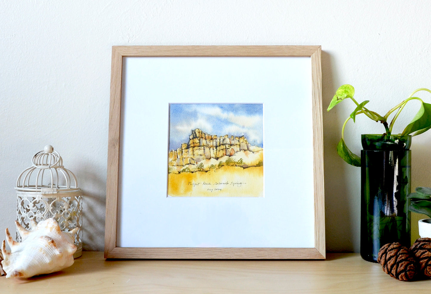 Pulpit Rock II | 5"x 5" Original