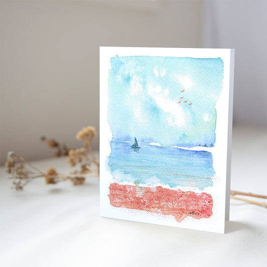Summer Beach | Greeting Card