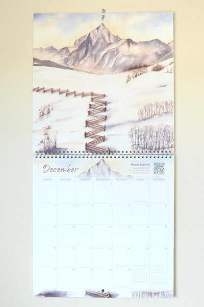 2026 Wall Calendar | Colorado 14ers | The Mountains Sing for Joy
