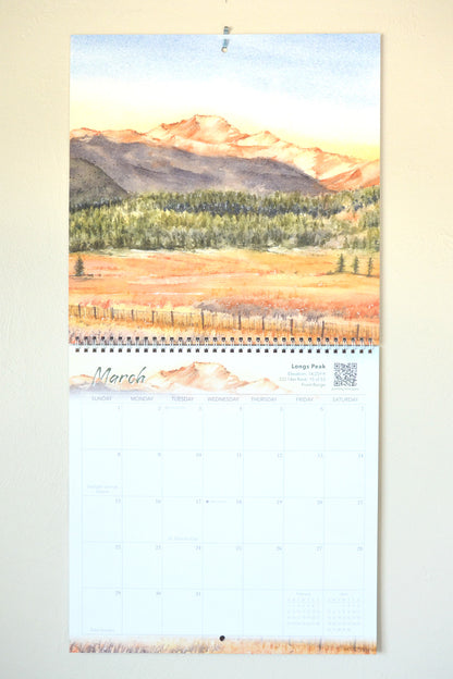 2026 Wall Calendar | Colorado 14ers | The Mountains Sing for Joy