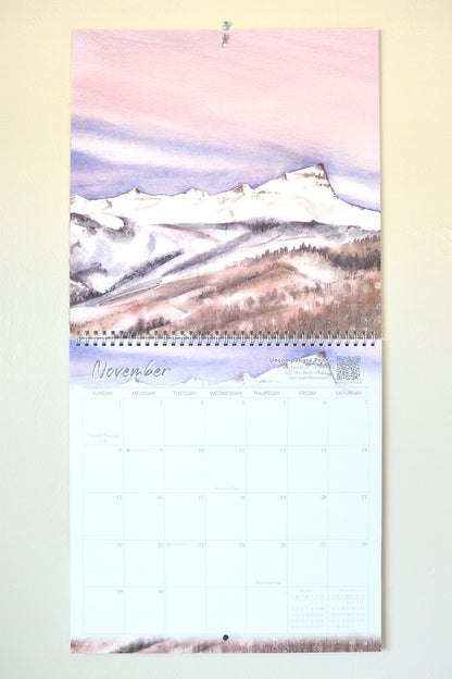 2026 Wall Calendar | Colorado 14ers | The Mountains Sing for Joy
