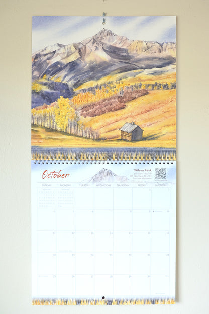 2026 Wall Calendar | Colorado 14ers | The Mountains Sing for Joy