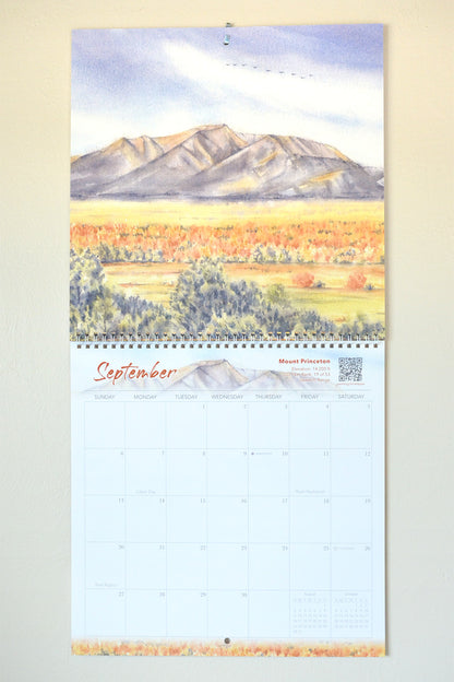 2026 Wall Calendar | Colorado 14ers | The Mountains Sing for Joy