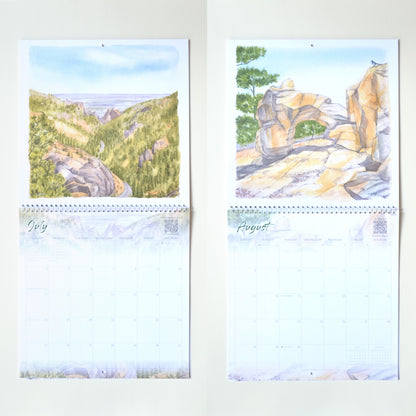 2027 Wall Calendar | Colorado Springs The Great Outdoors | Pre-Order Ship in August