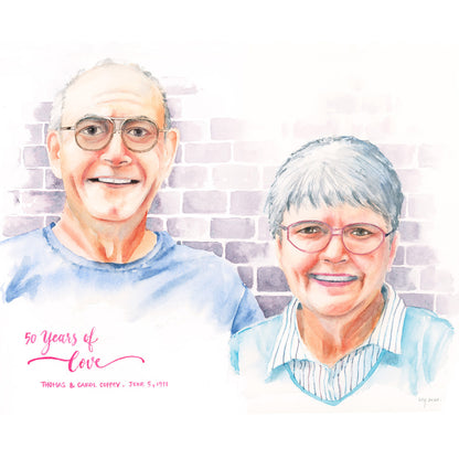 Commissioned Watercolor Painting