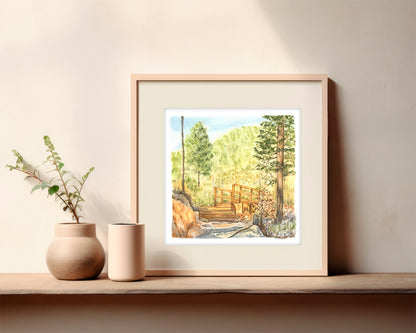 Seven Bridges | Art Print