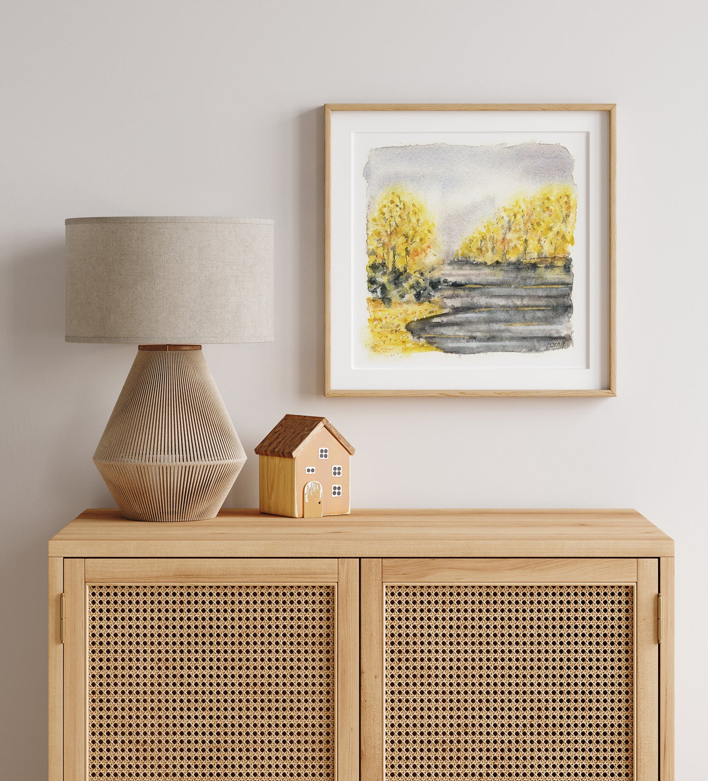 Arkansas River in the Fall | Art Print