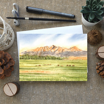 Blanca Peak | Colorado 14ners | Greeting Card