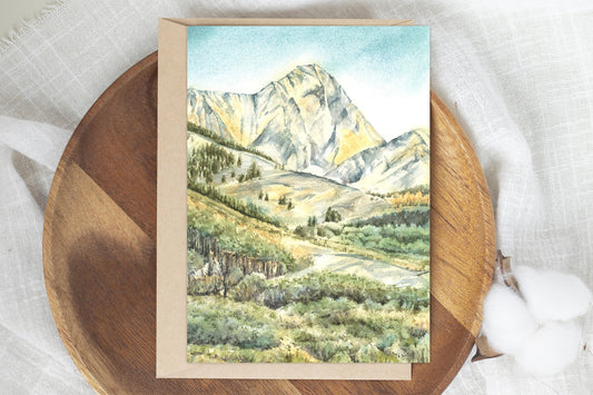 Capitol Peak | Colorado 14ners | Greeting Card
