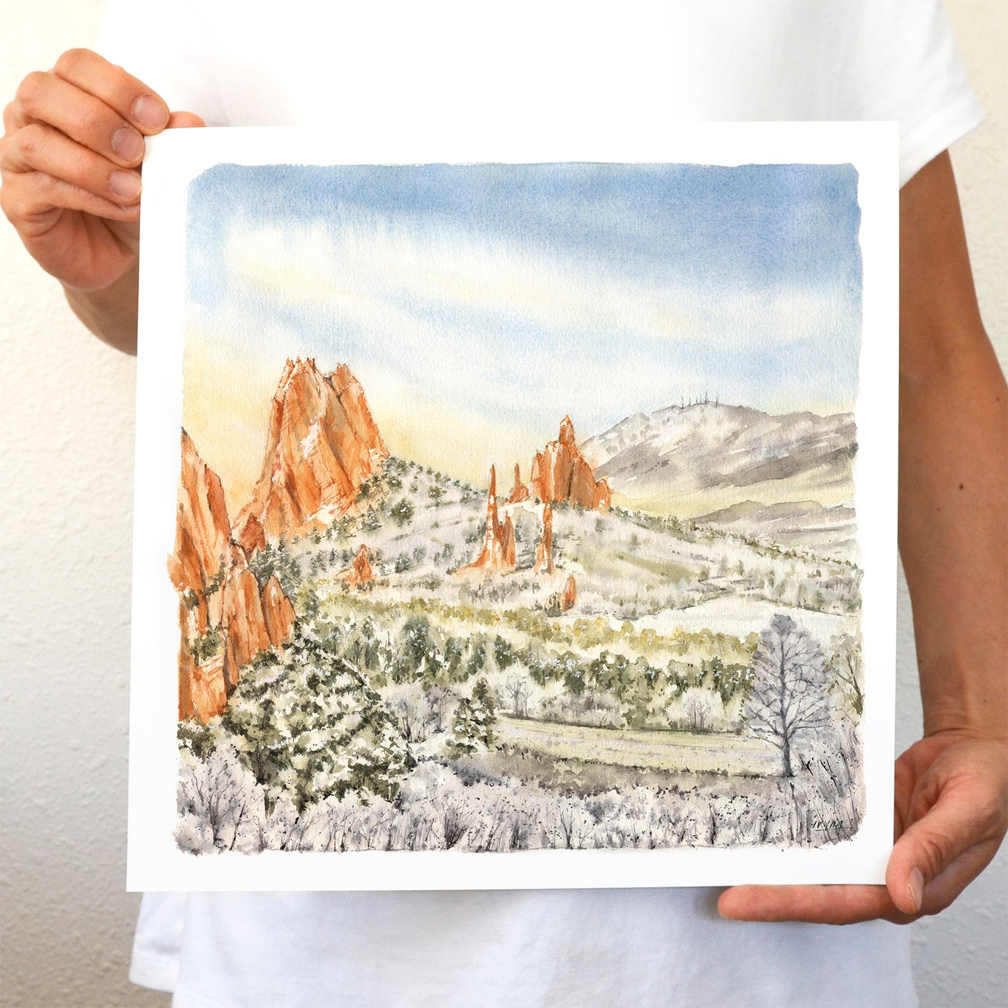 Central Garden | Garden of the Gods | Art Print