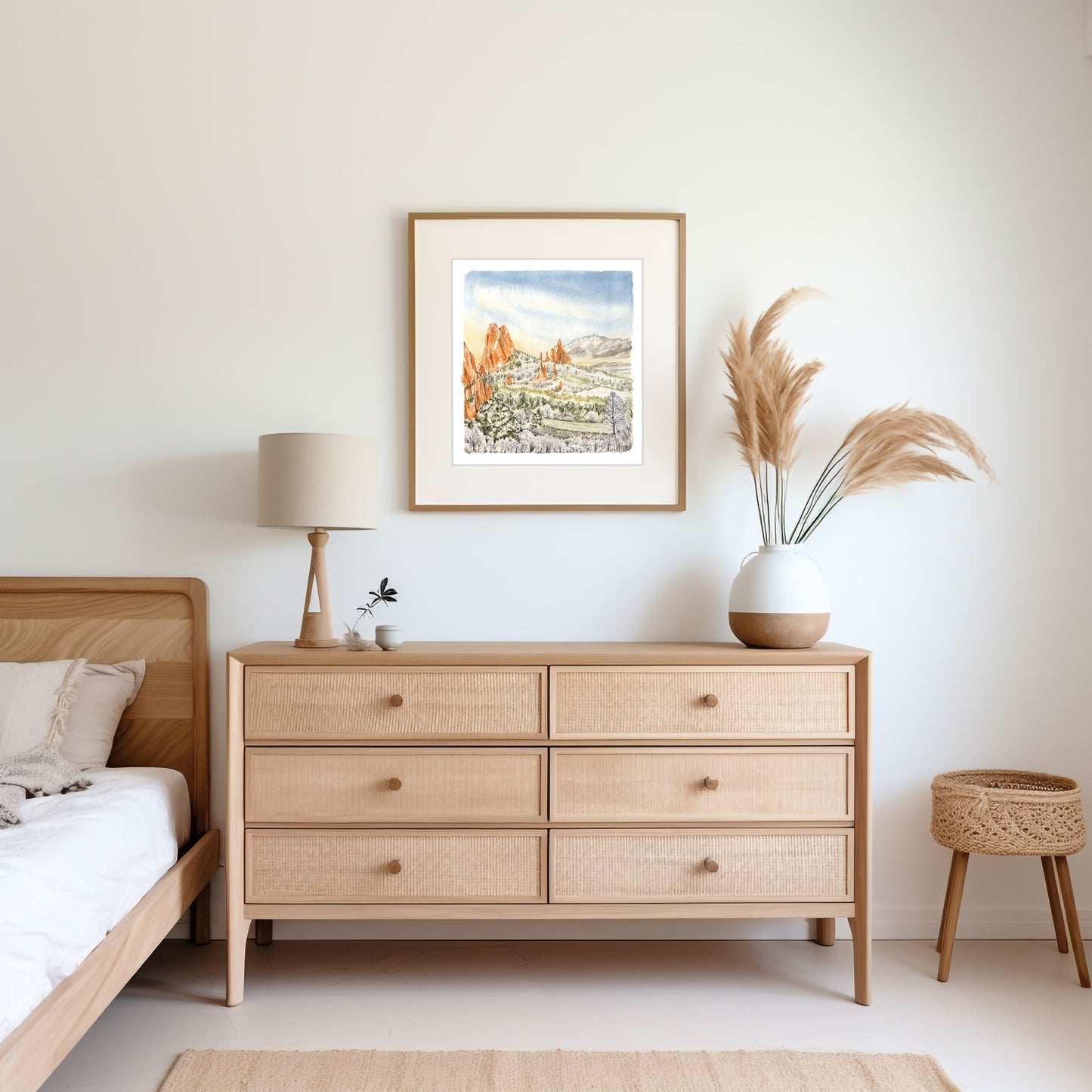 Central Garden | Garden of the Gods | Art Print