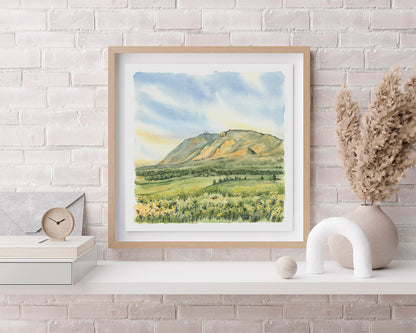 Cheyenne Mountain | Art Print