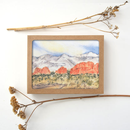 Colorado Springs Landscape 03 | Mixed Greeting Card of 8