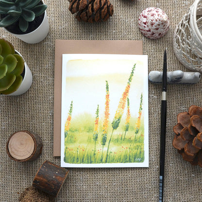 Abstract Landscape 05 | Mixed Greeting Card Set of 4