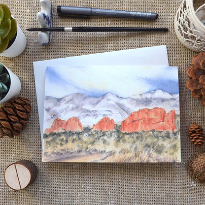 Colorado Springs Landscape 01 | Mixed Greeting Card of 4