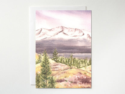 Colorado 14ners | The Mountains Sing For Joy | Mixed Greeting Card of 8