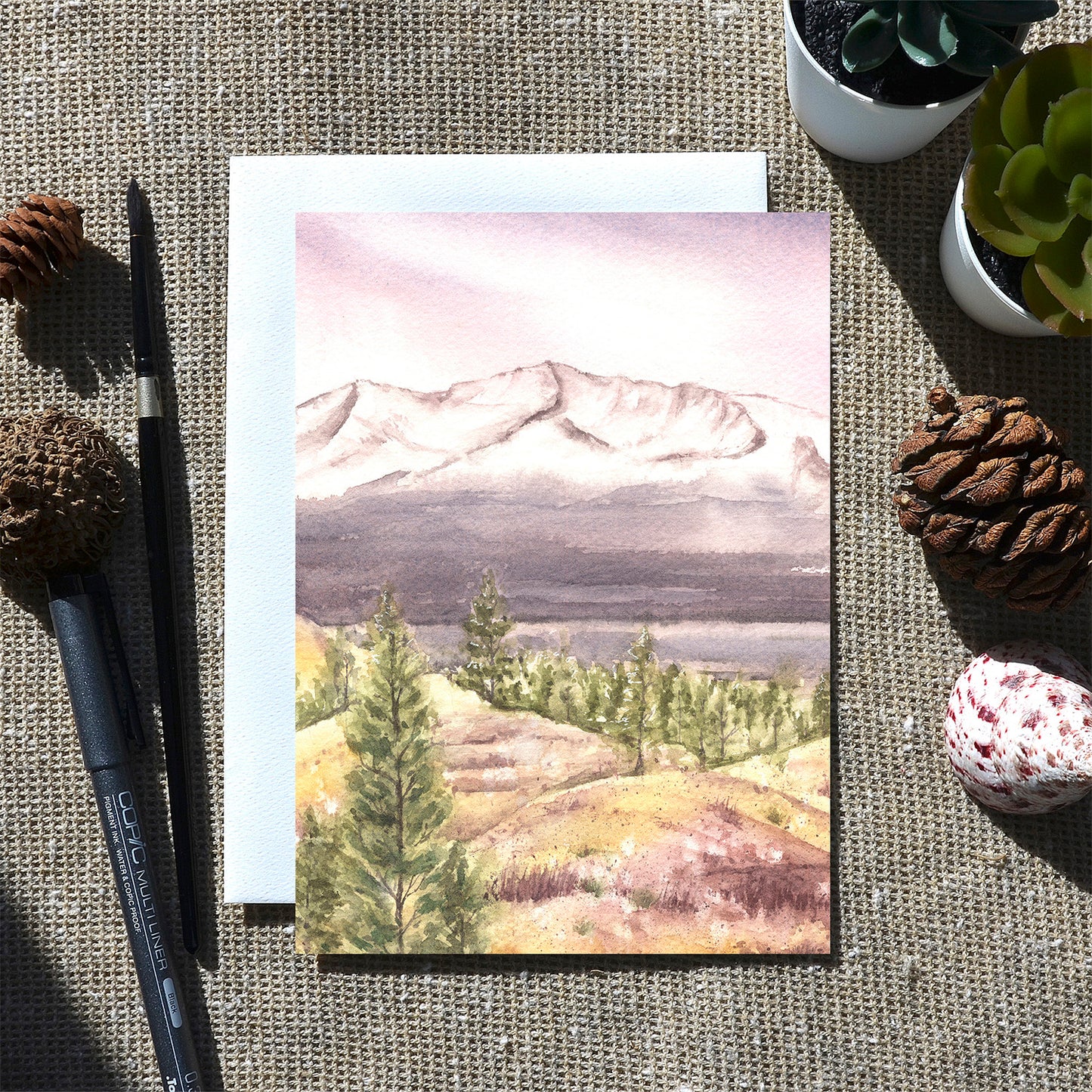 Mount Massive | Colorado 14ners | Greeting Card