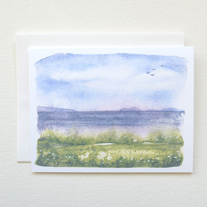 Ocean in the Spring | Greeting Card