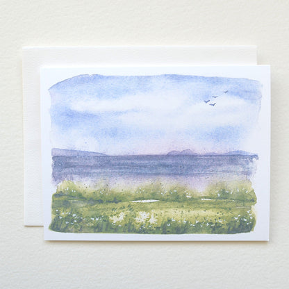 Abstract Landscape 04 | Mixed Greeting Card Set of 8 Greeting Card