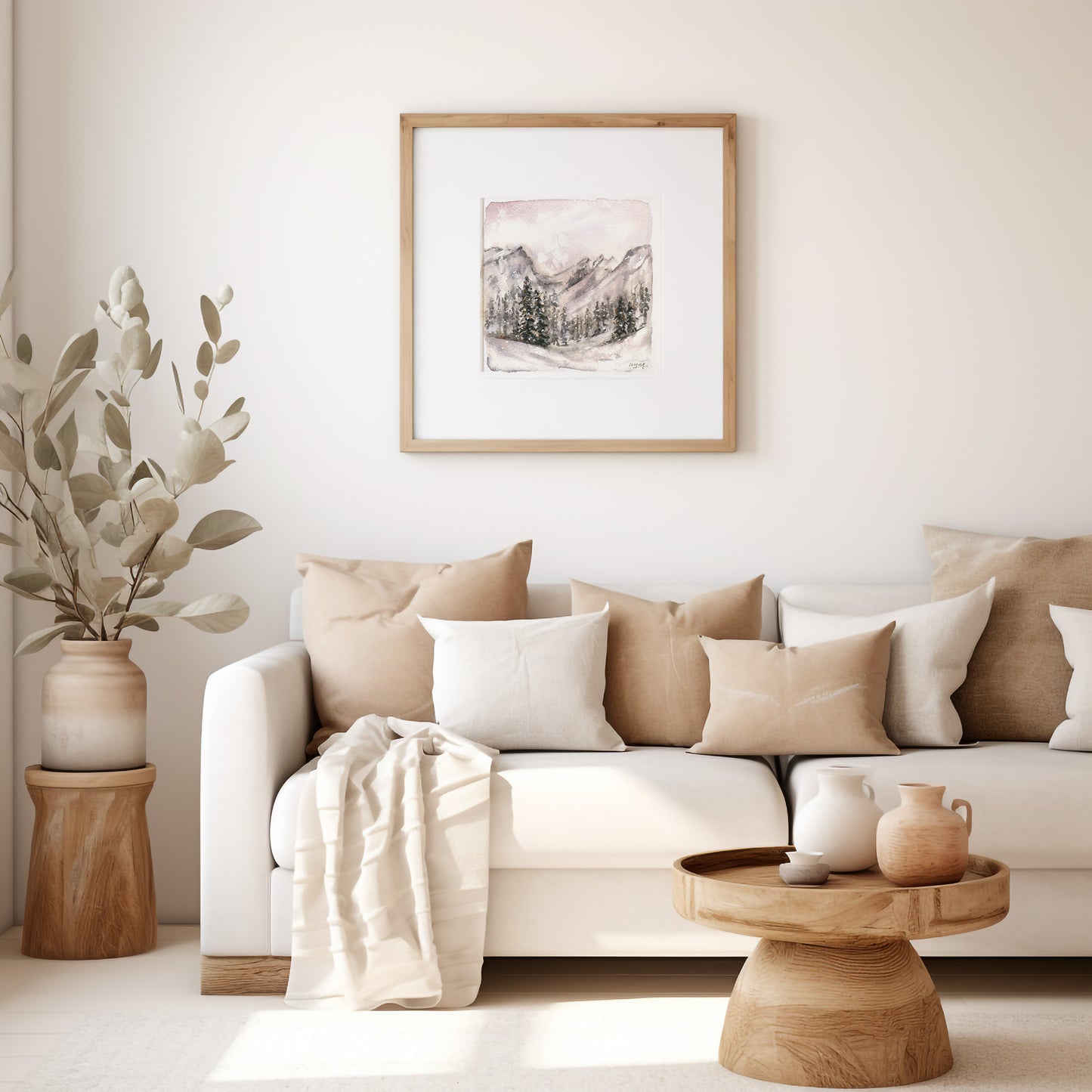 Winter Snow at Rocky Mountain National Park | Art Print