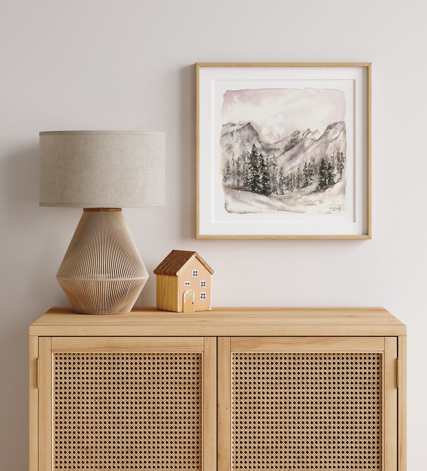 Winter Snow at Rocky Mountain National Park | Art Print