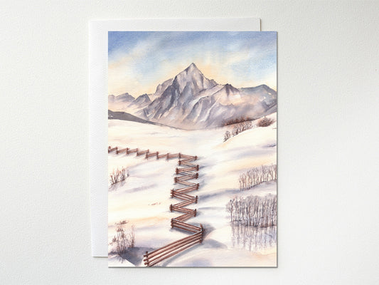 Mount Sneffels | Colorado 14ners | Greeting Card