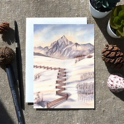 Mount Sneffels | Colorado 14ners | Greeting Card