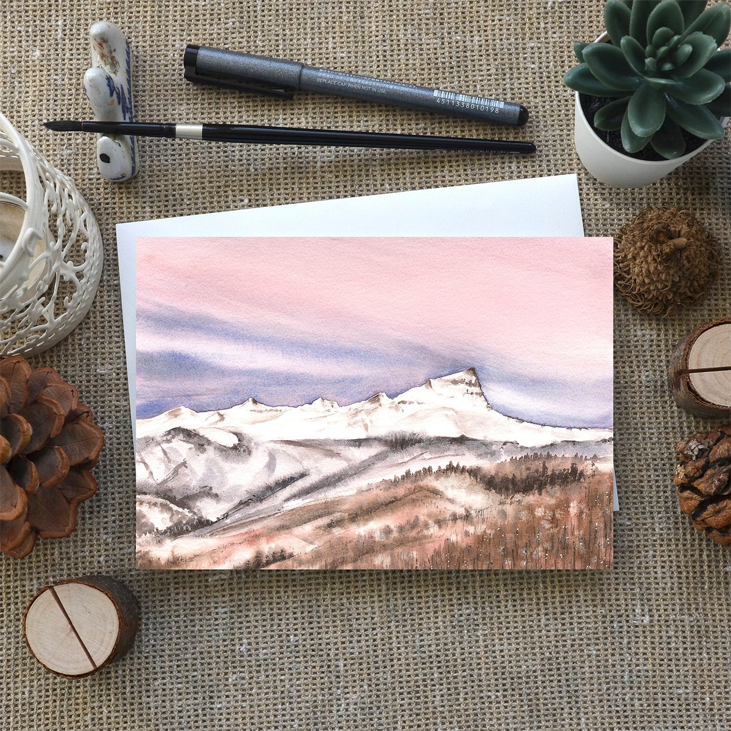Uncompahgre Peak | Colorado 14ners | Greeting Card