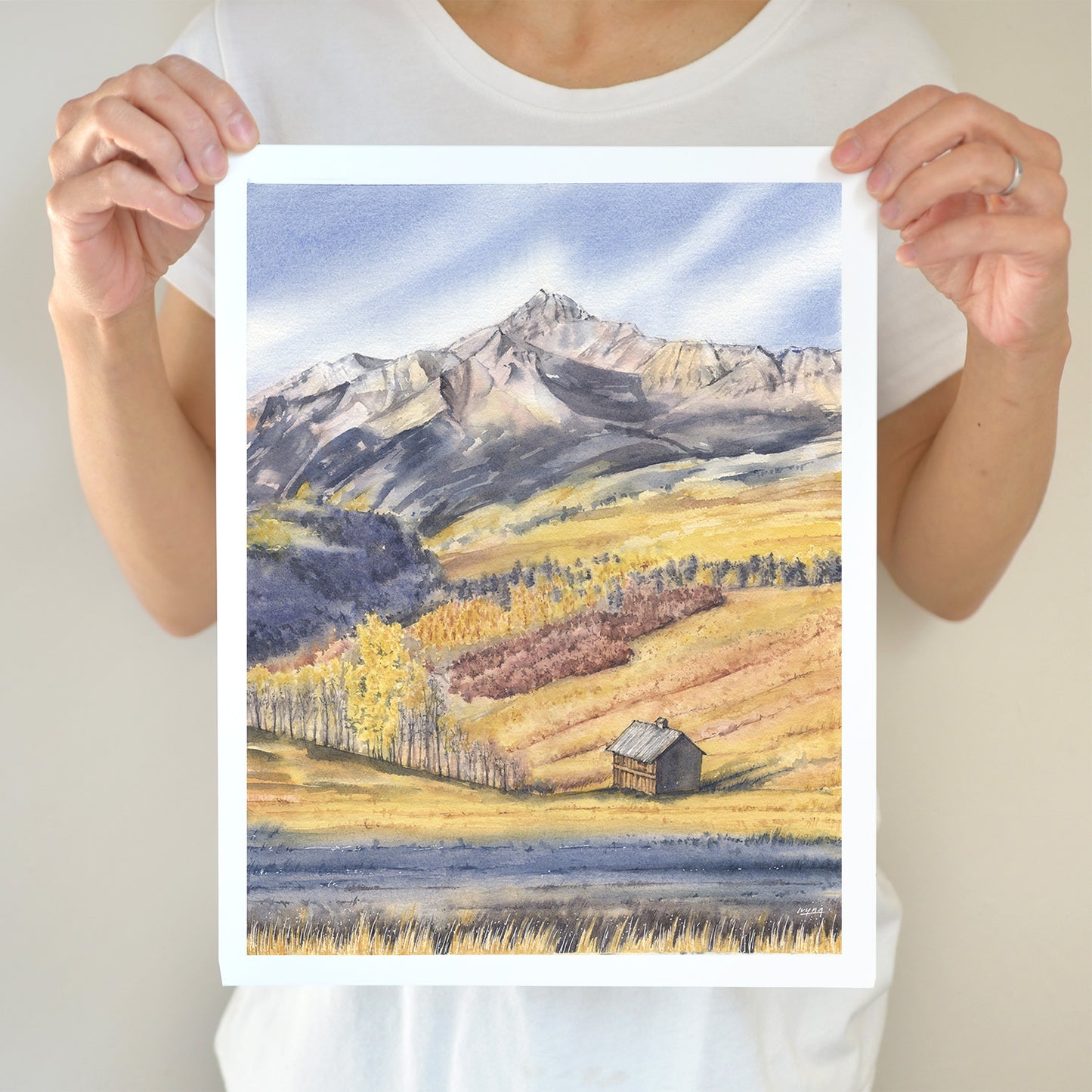 Wilson Peak Art Print | Colorado Fourteeners