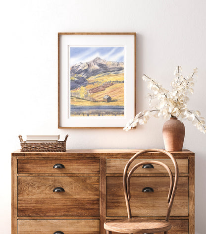 Wilson Peak Art Print | Colorado Fourteeners