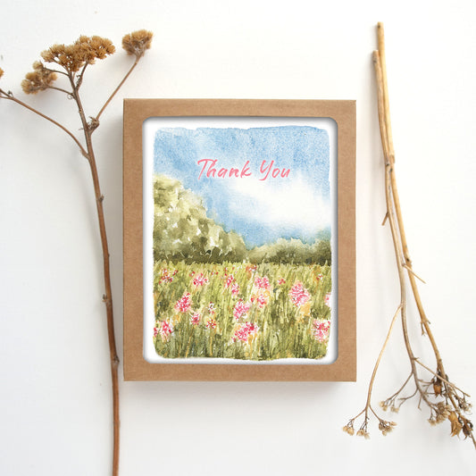 Abstract Landscape 26 | Mixed Greeting Card Set of 8