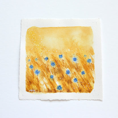 Wild Flowers | 5"x 5" Original