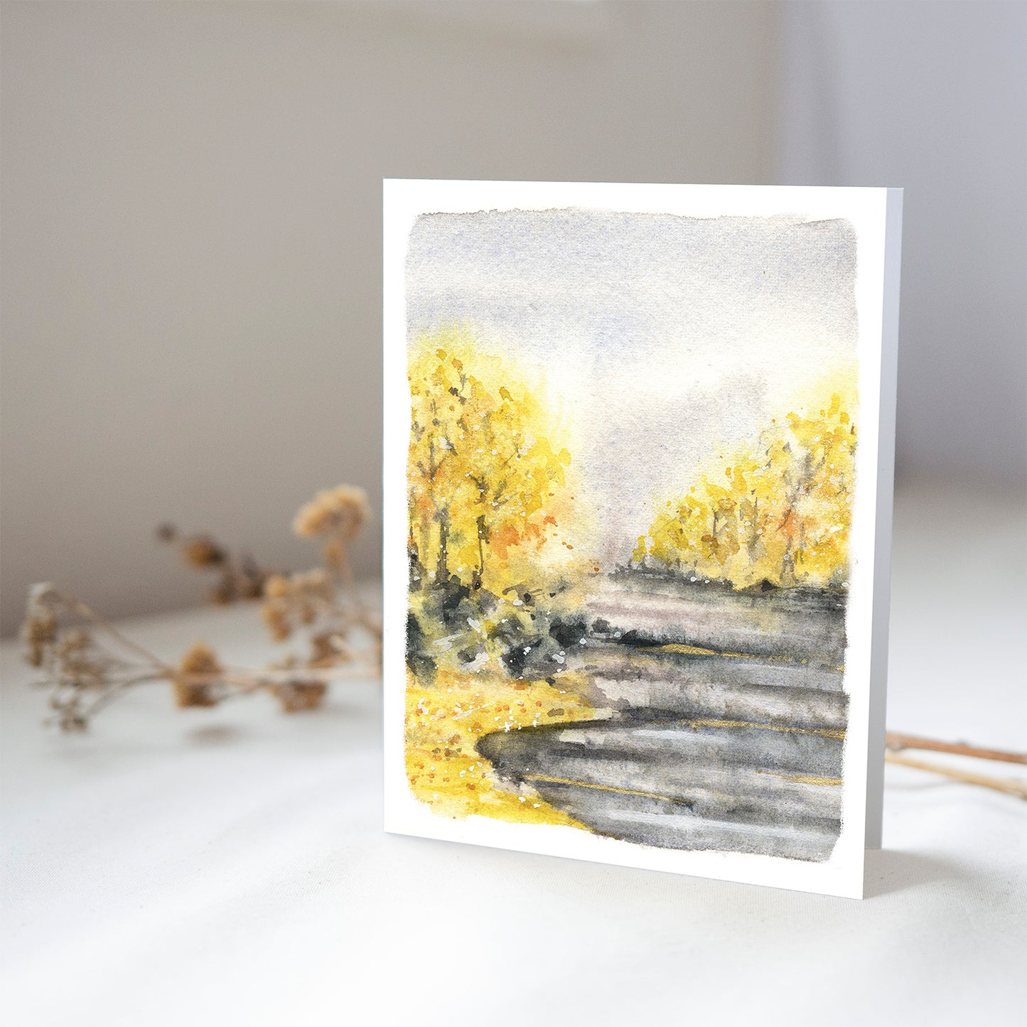 Arkansas River in the Fall | Greeting Card