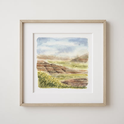 Badlands National Park | Art Print