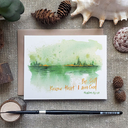 Abstract Landscape 23 | Mixed Greeting Card Set of 8