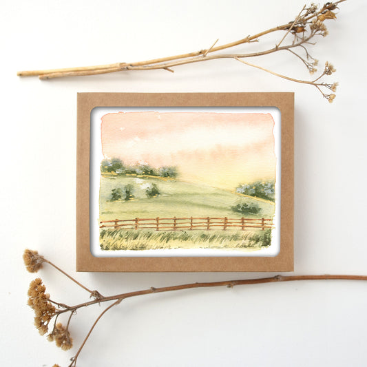 Watercolor Greeting Card Subscription | Ivywild Studio