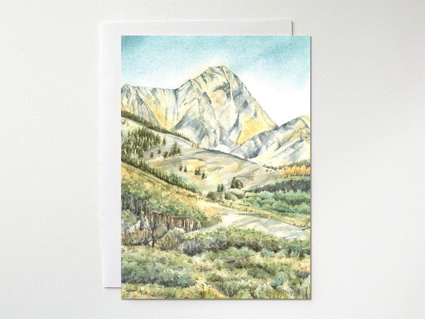 Capitol Peak | Colorado 14ners | Greeting Card