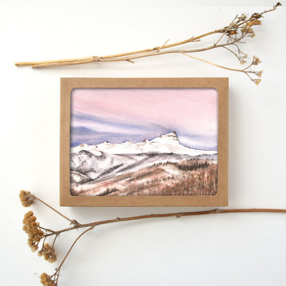 Colorado 14ners | The Mountains Sing For Joy | Mixed Greeting Card of 8